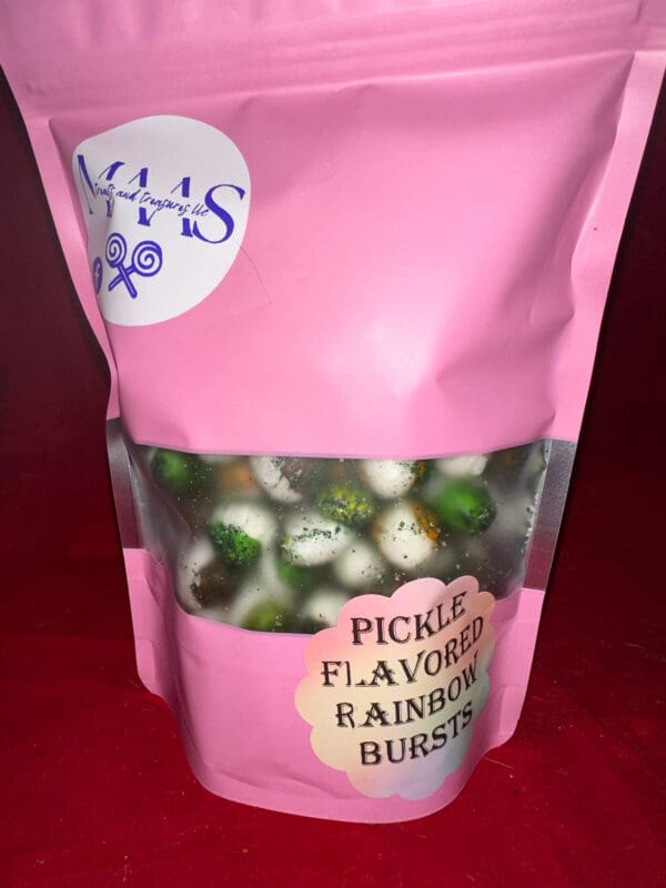 Pickle Flavored Rainbow Bursts!