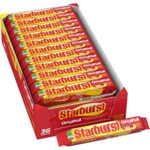 Starburst Original Full Size Fruity Chews Candy