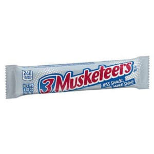 3 Musketeers Chocolate Singles Size Candy Bar 1.92-Ounce Bar