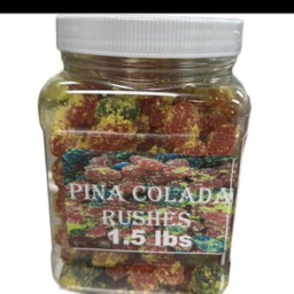 1.5 lbs. Pina colada rushes