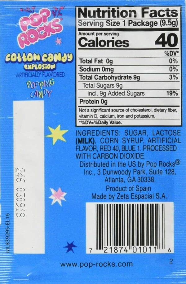Pop Rocks Pop Rocks Candy